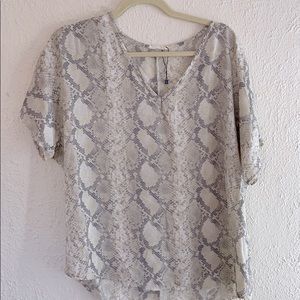 Never-Worn Snake Skin Blouse